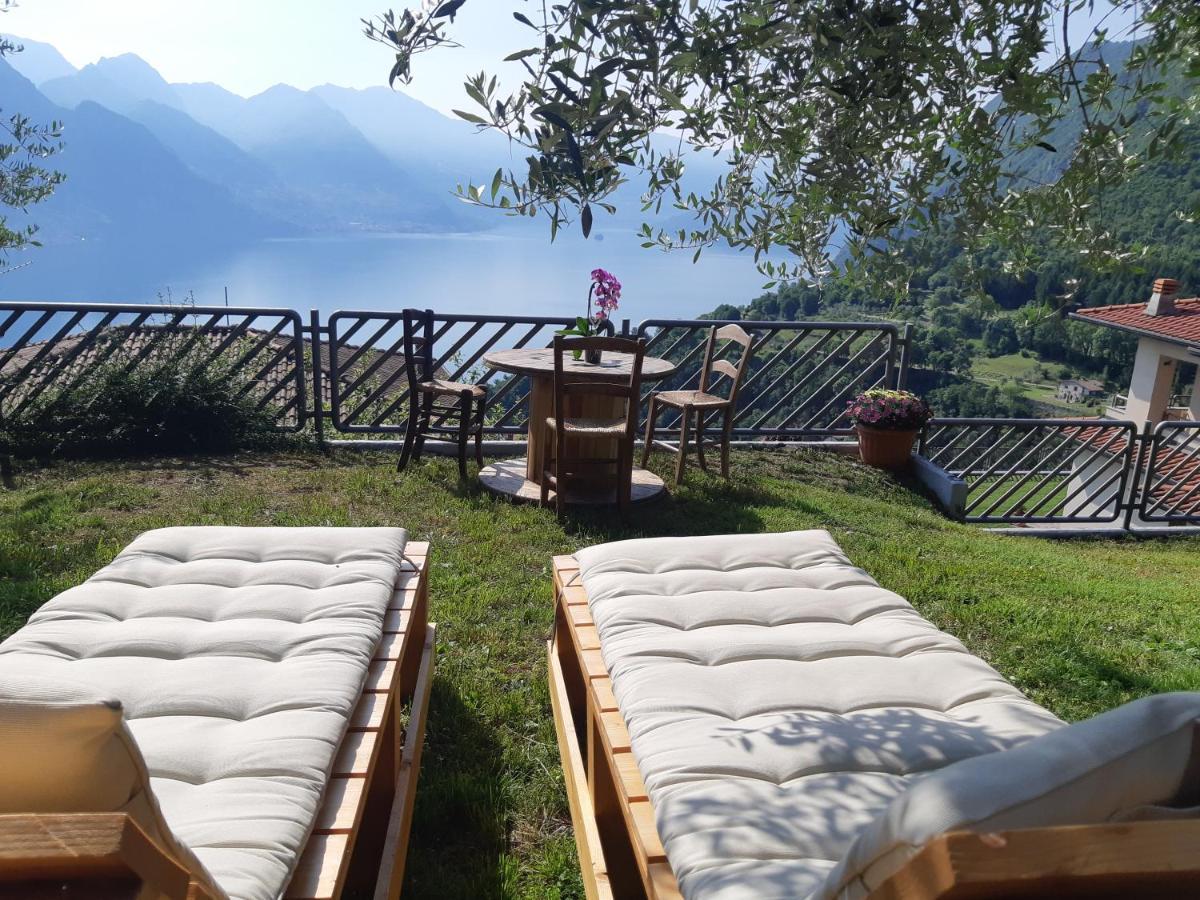 Cozy House On Iseo Lake Fonteno Bagian luar foto